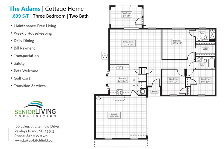 The Adams Cottage Home