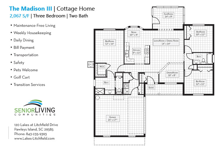 The Madison III Cottage Home