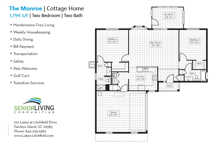 The Monroe Cottage Home