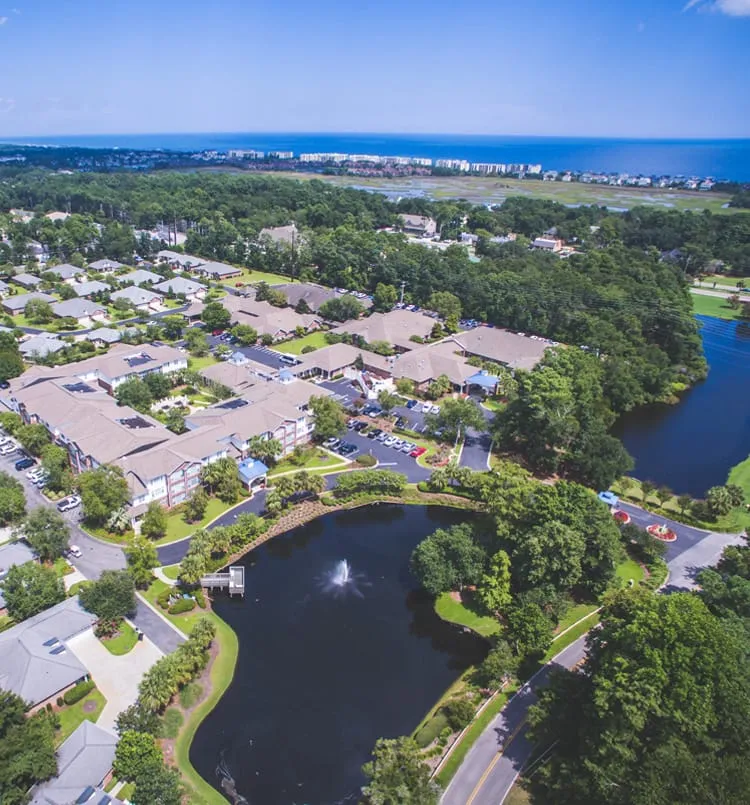 The Lakes at Litchfield Pawleys Island SC | Aerial 8-17-4