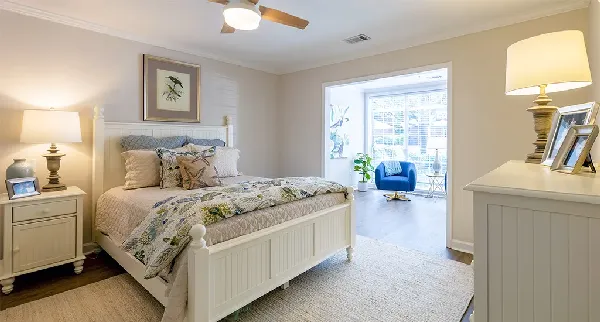 The Lakes at Litchfield Pawleys Island SC | Villa Apartment Bedroom | 01-2023